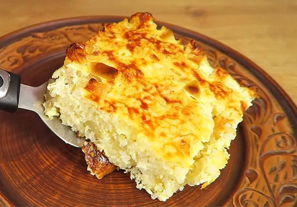 Нежная творожная запеканка с рисом в духовке ➤ Главное.net