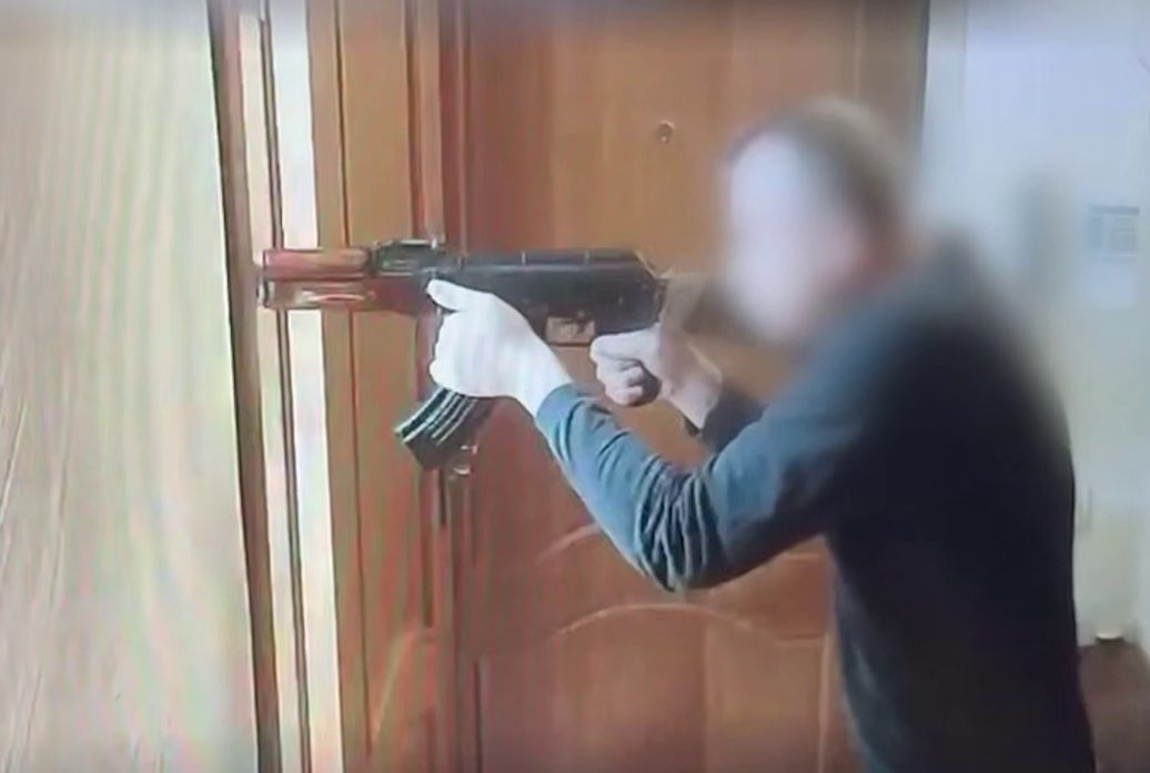 Шокирующее видео с телефона стрелка, устроившего теракт в Киеве ➤ Главное.net