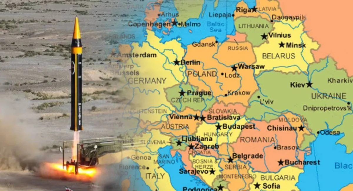 Иран «ударил» ракетами по Украине:  появились кадры «атаки» ➤ Prozoro.net.ua