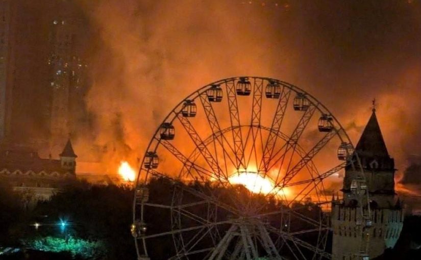Масштабна пожежа в Москві: горів Кремль в Ізмайловому (відео, фото) ➤ Prozoro.net.ua