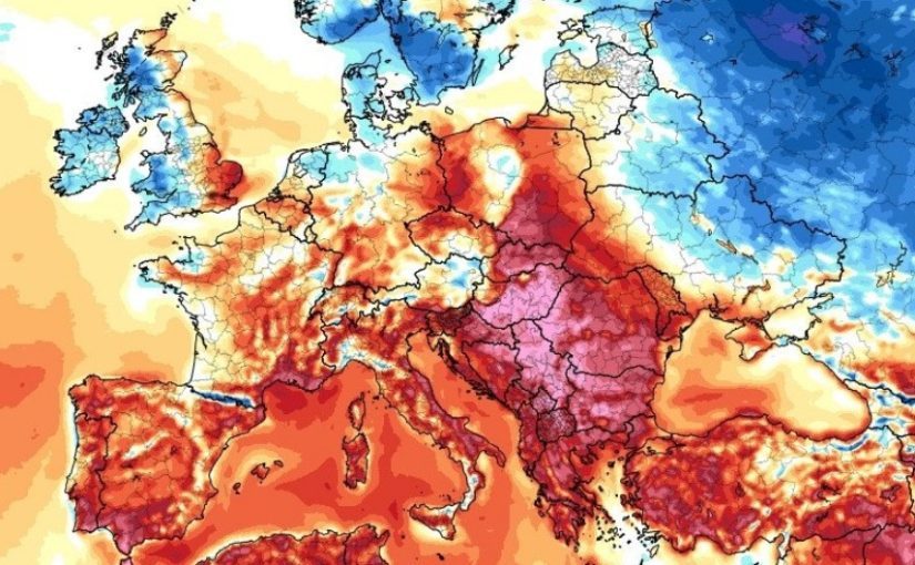 Европу накрывает жара до +40°: дойдет ли аномальное тепло в Украину ➤ Prozoro.net.ua
