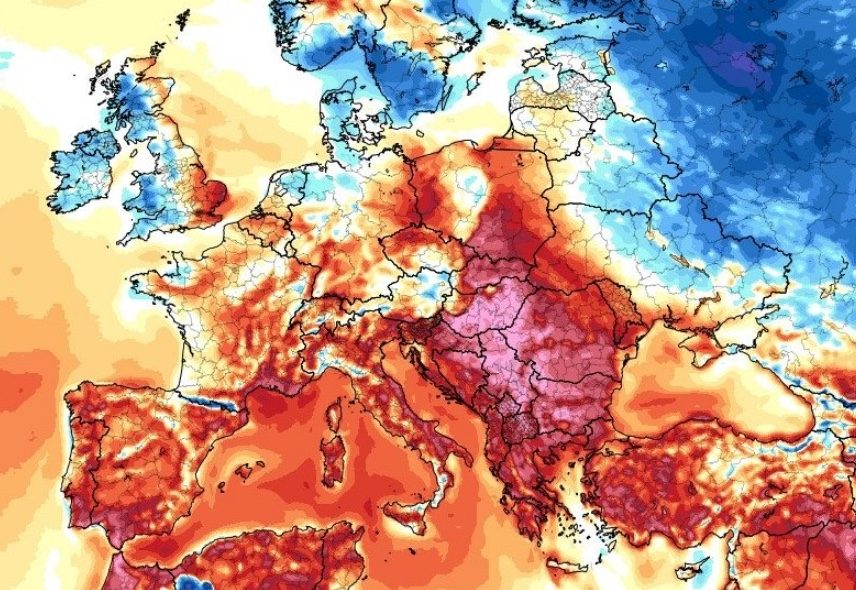 Европу накрывает жара до +40°: дойдет ли аномальное тепло в Украину ➤ Главное.net