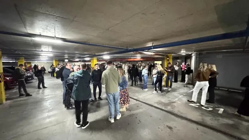 Воздушная тревога в Вильнюсе из-за дрона: как жители и руководство Литвы спускались в укрытие ➤ Главное.net