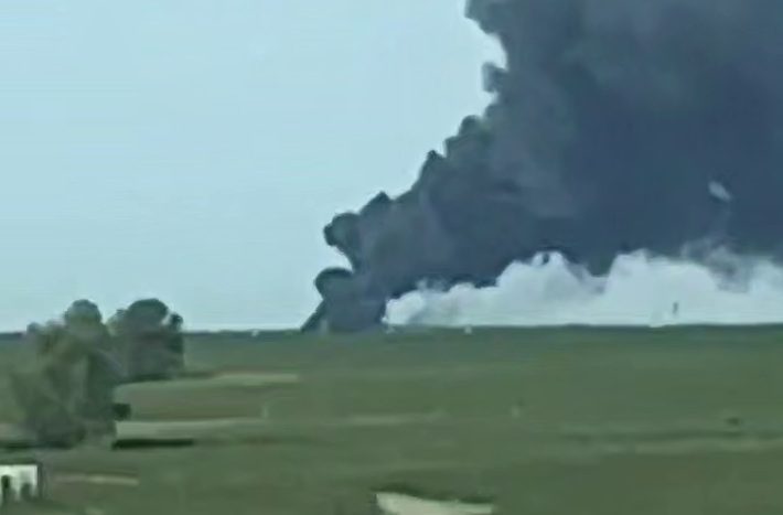 Масштабный пожар разгорелся на стратегическом нефтяном узле в Башкортостане (видео) ➤ Главное.net