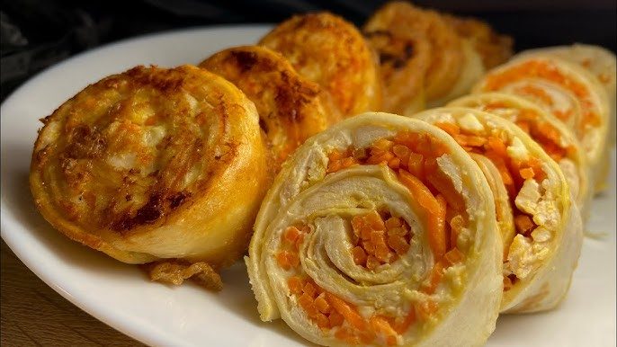 Рулетики из лаваша с квашеной капустой: простое и сытное блюдо к ужину