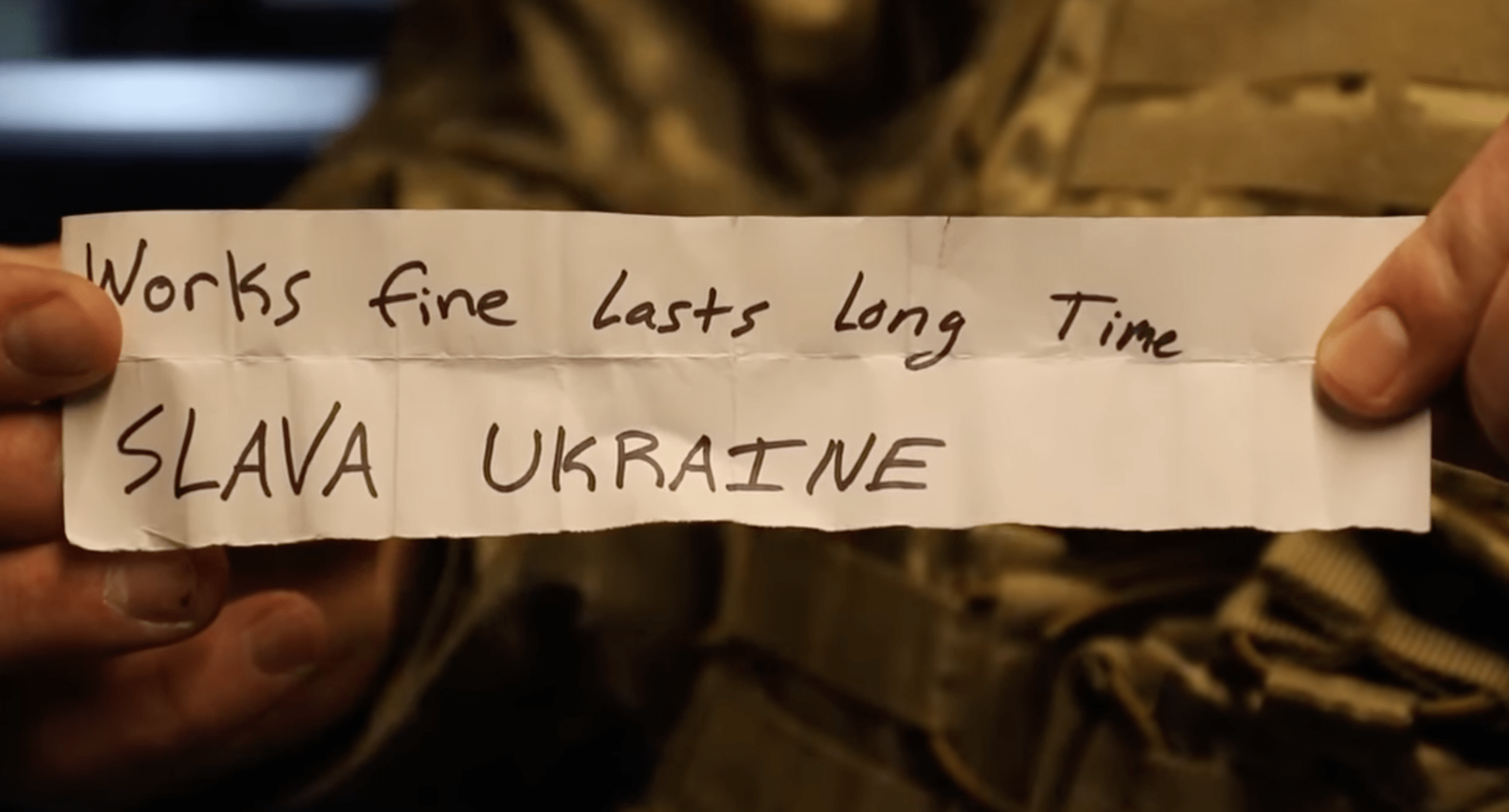 Украинские военные нашли записку в Patriot: что написали партнеры
