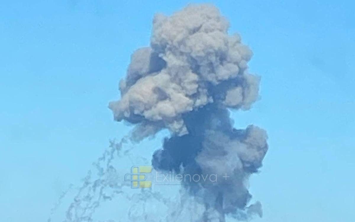 Серия мощных взрывов всколыхнула Белгород (фото)