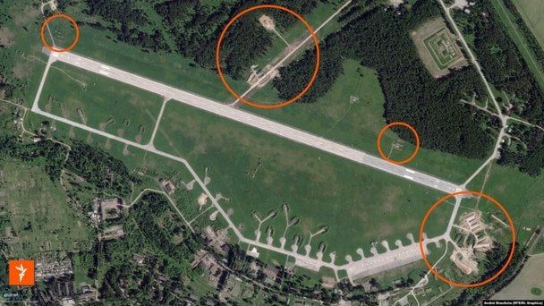 Росія розгорнула нові бази для запуску «Шахедів» біля Білорусі (фото) 6 Росія розгорнула нові бази для запуску «Шахедів» біля Білорусі (фото)
