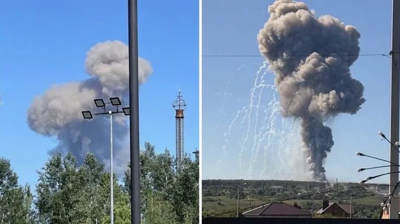 Серія потужних вибухів сколихнула Бєлгород (фото) ➤ Prozoro.net.ua