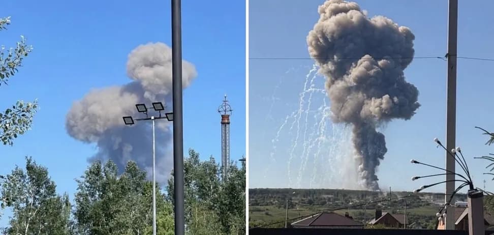 Серия мощных взрывов всколыхнула Белгород (фото) ➤ Главное.net