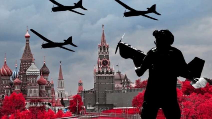 Третий удар за пять дней: Москву и Подмосковье массированно атаковали БПЛА (видео) ➤ Prozoro.net.ua