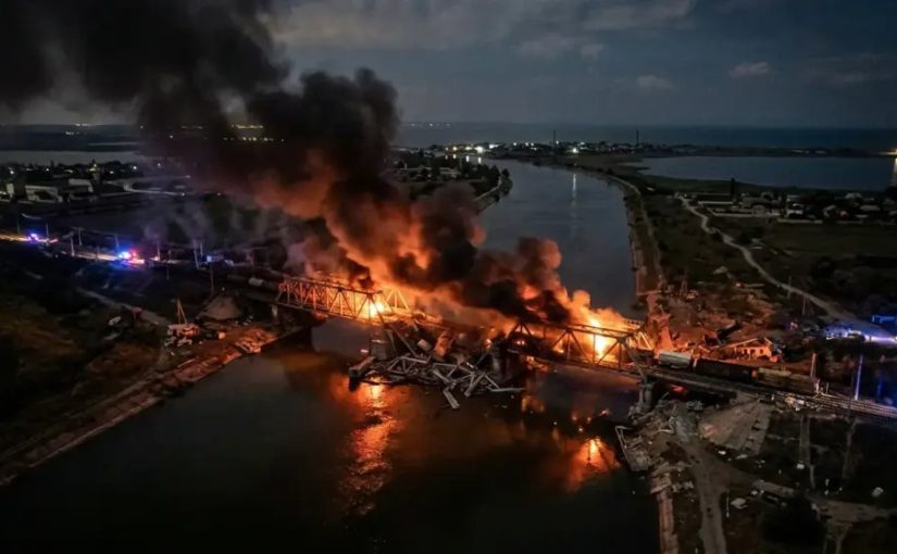 ССО показали, як знищили міст через Північно-Кримський канал (відео) ➤ Prozoro.net.ua