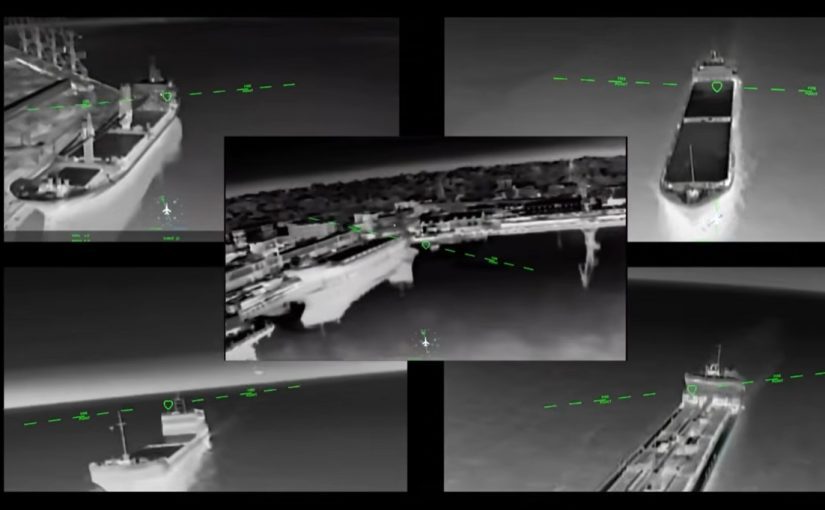 Дроны СБС атаковали сразу пять судов оккупантов в Азовском море (видео) ➤ Prozoro.net.ua