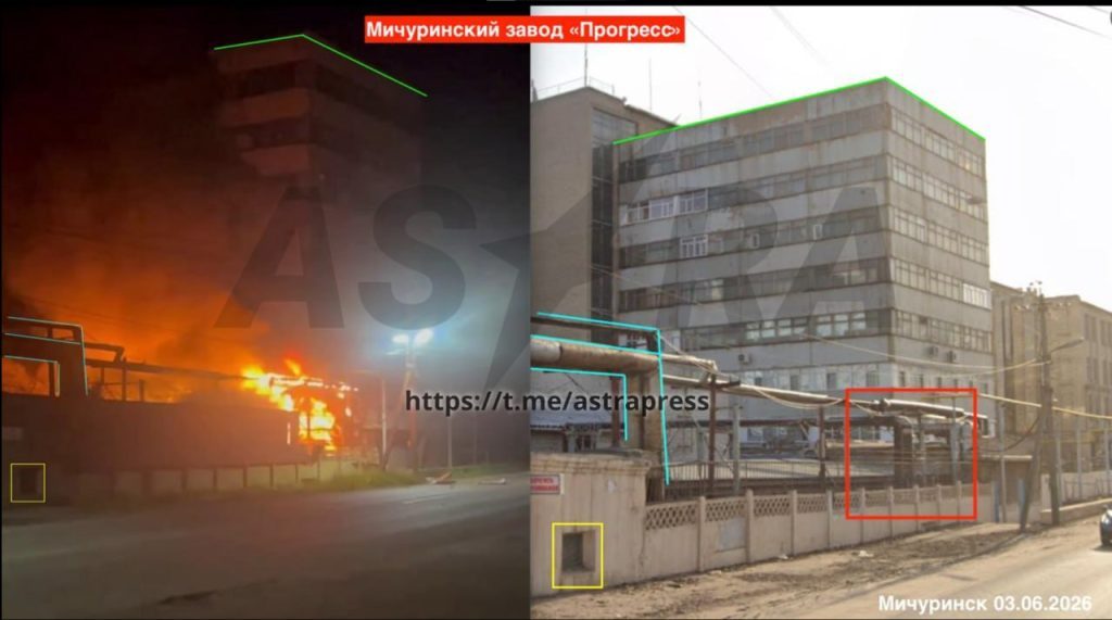 Дроны ВСУ атаковали завод в Тамбовской области РФ, где производят компоненты для ракет (видео) 3 Дроны ВСУ атаковали завод в Тамбовской области РФ, где производят компоненты для ракет (видео)