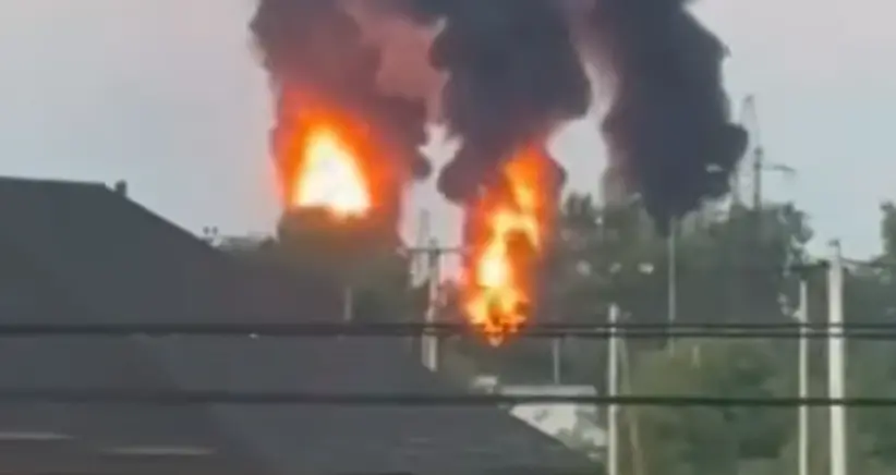 Ночной налет дронов на Кубань: горит нефтебаза «Полтавская» (видео) ➤ Prozoro.net.ua