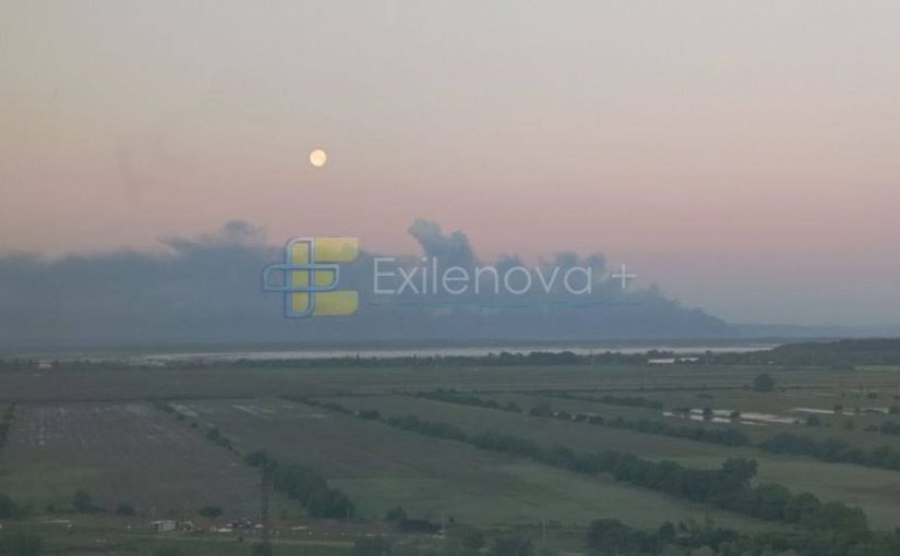 После атаки дронов масштабно разгорелся Ильский НПЗ в Краснодарском крае РФ (видео) ➤ Prozoro.net.ua