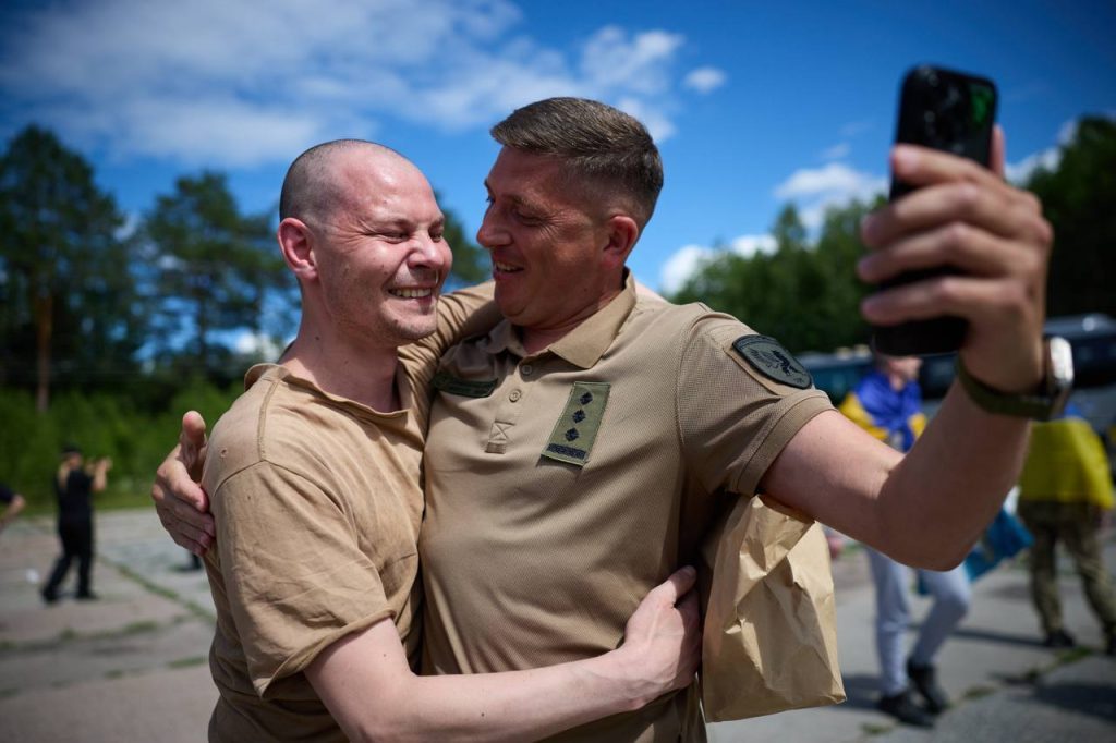 Украина вызволила из российского плена 160 военнослужащих