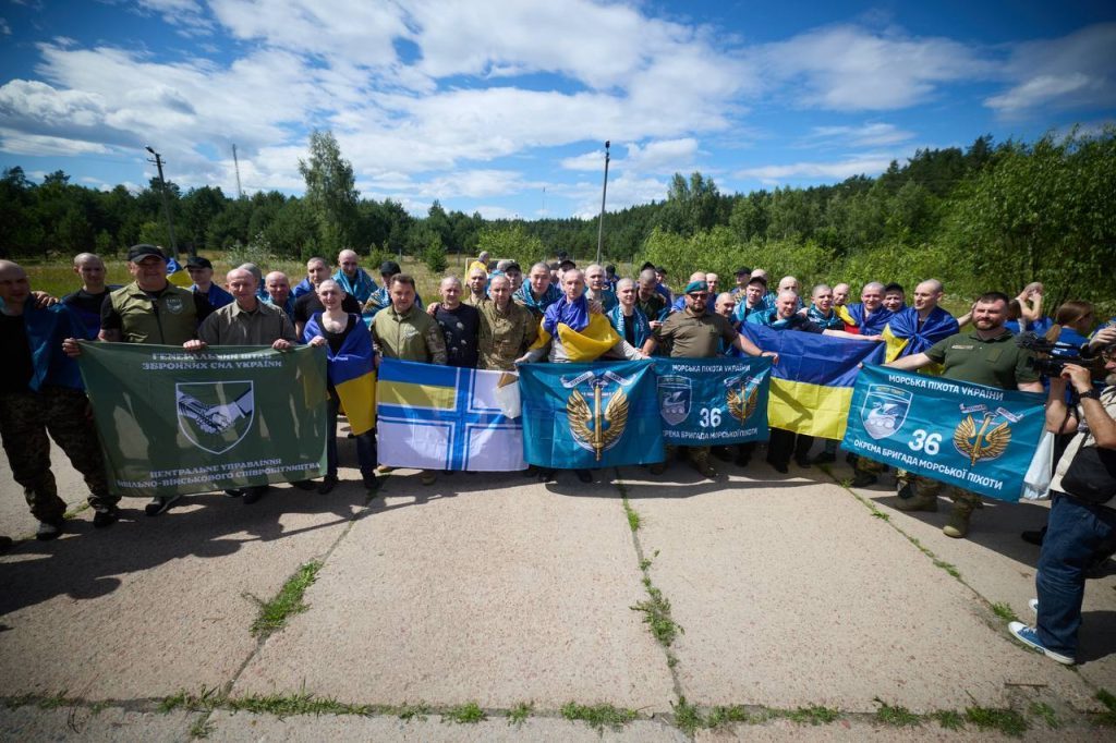 Украина вызволила из российского плена 160 военнослужащих