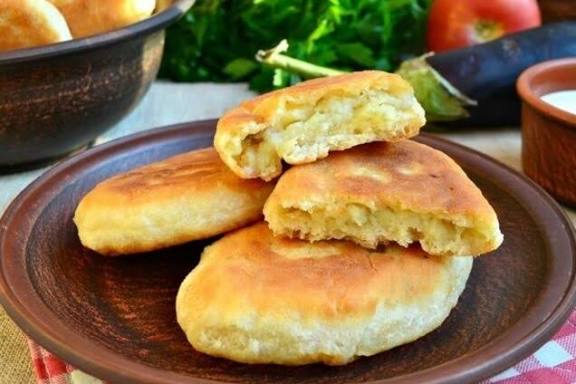 Пирожки с картофелем и грибами по рецепту бабушки