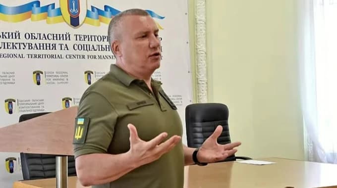 ДБР провело обыски у экс-главы Одесского ТЦК Борисова