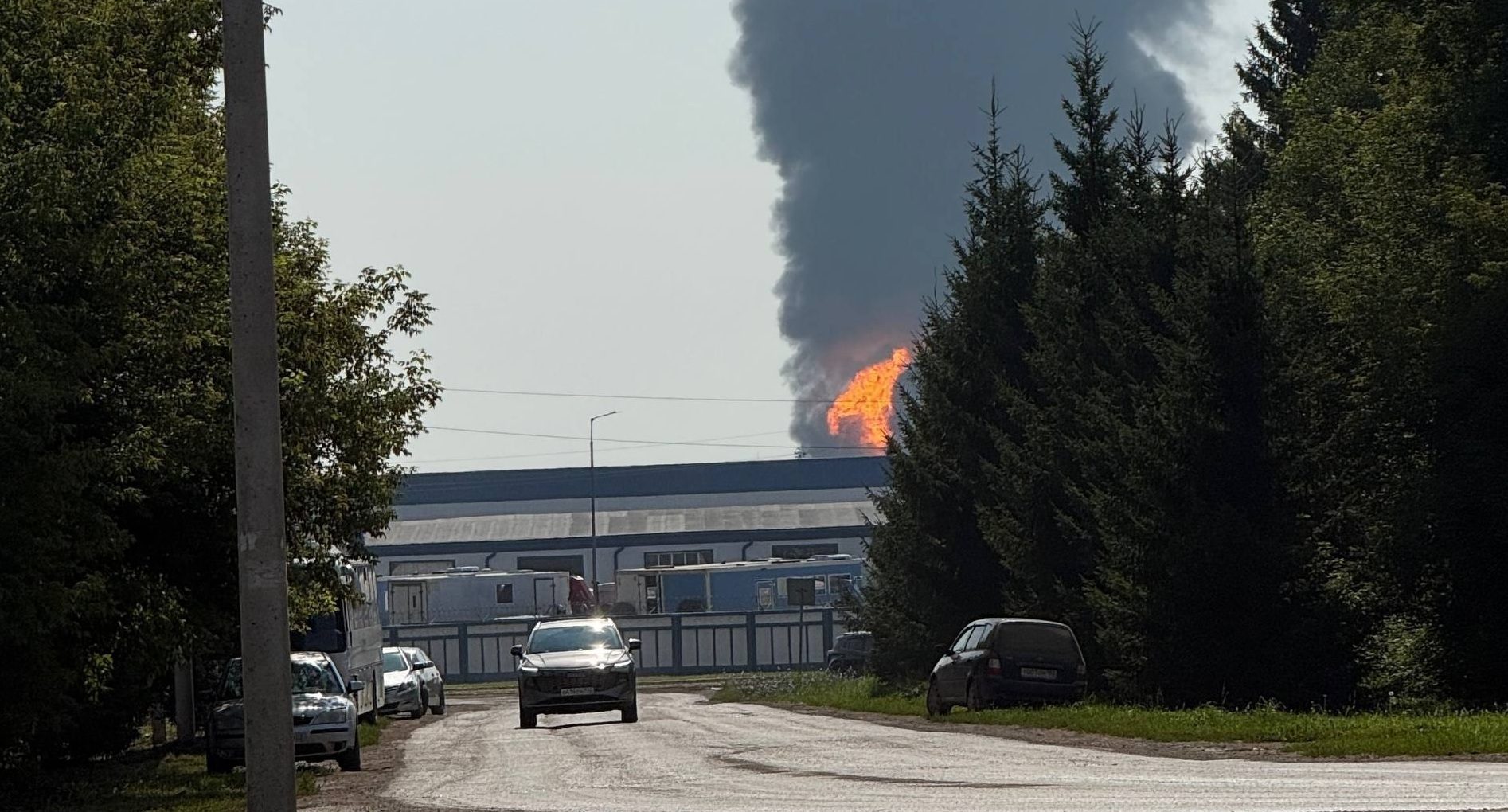 Дроны ударили по ключевому нефтетранспортному узлу в Башкортостане