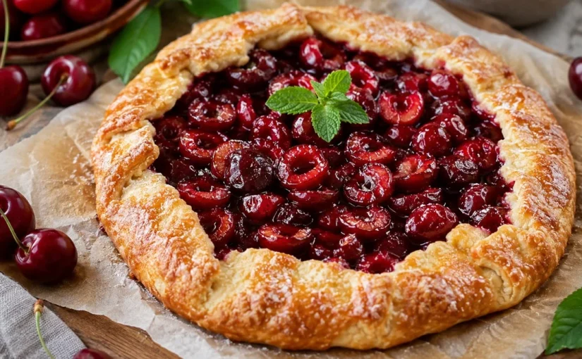 Галета с черешней: рецепт французской выпечки ➤ Prozoro.net.ua
