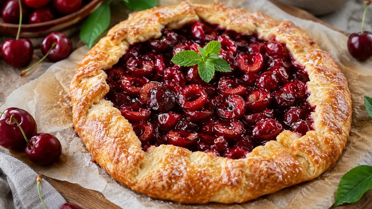 Галета с черешней: рецепт французской выпечки ➤ Prozoro.net.ua