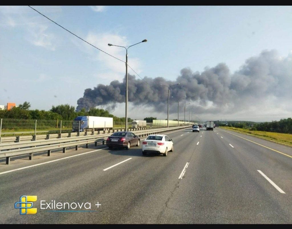 Дрони долетіли до Підмосков'я: уражено промисловий завод та логістичний склад