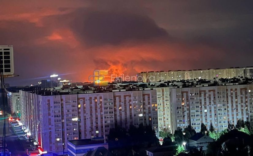 Дрони СОУ знищили нафтобазу в Ставропольському краї РФ (відео) ➤ Prozoro.net.ua