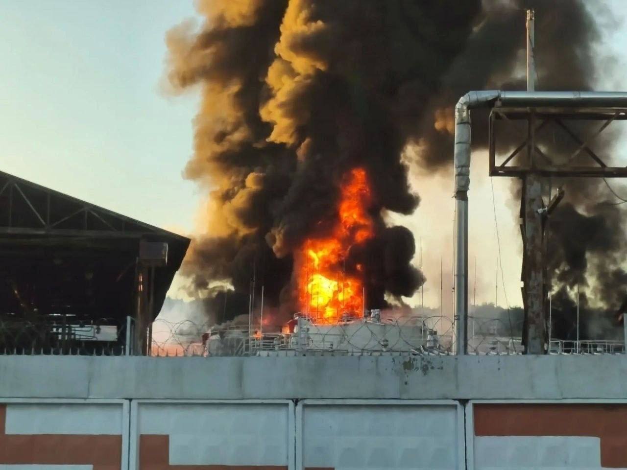Дроны атаковали нефтебазу в Ногинске под Москвой (видео) ➤ Главное.net