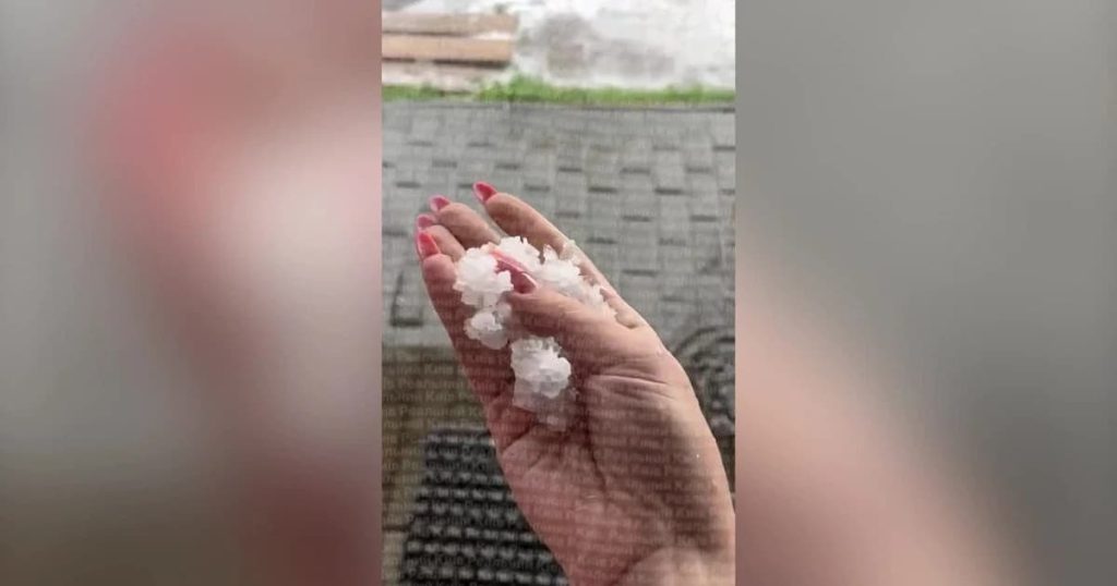 Киев накрыл мощный ливень с градом: какие последствия (фото) 2 Киев накрыл мощный ливень с градом: какие последствия (фото)