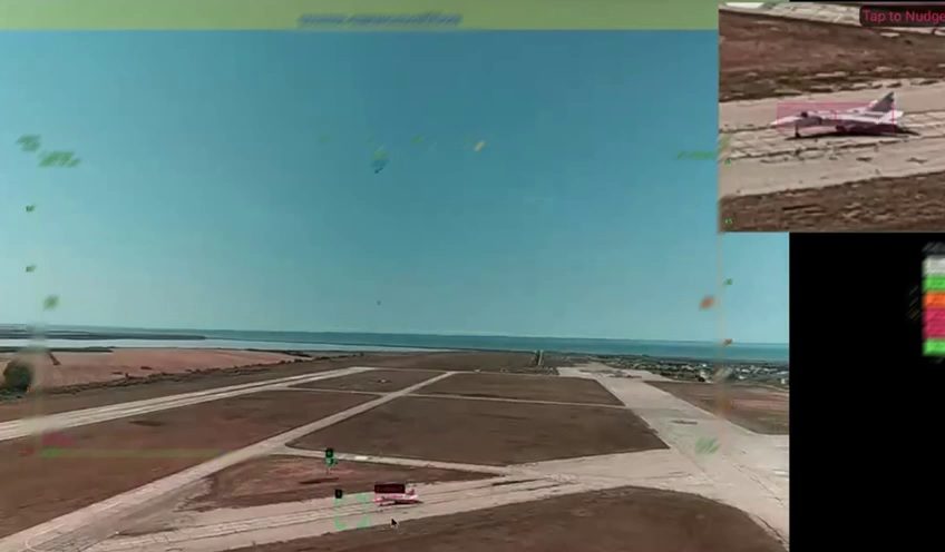 БпЛА «Омеги» поразил боевой самолет в Крыму на аэродроме «Саки» (видео)
