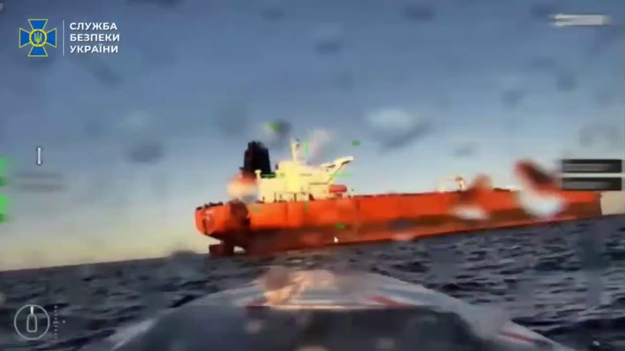 Дрони СБУ успішно атакували два російських танкери (відео) ➤ Prozoro.net.ua