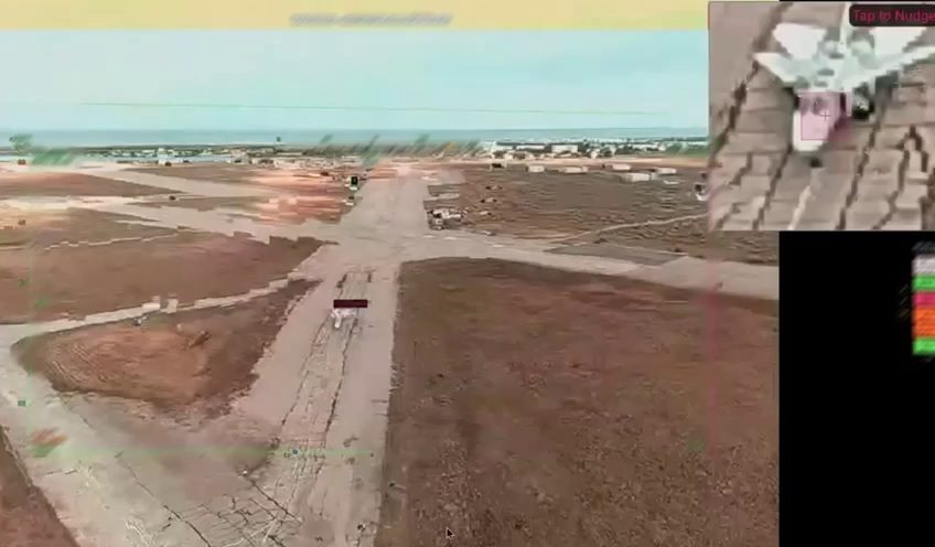 БпЛА «Омеги» поразил боевой самолет в Крыму на аэродроме «Саки» (видео)